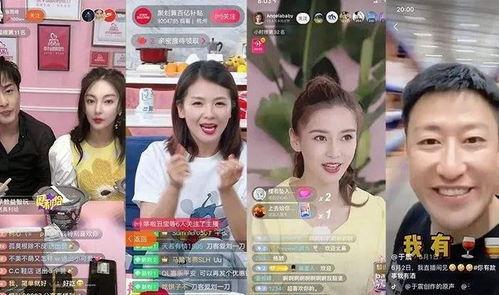 明星网红型直播有哪些,魅力四溢的互动盛宴